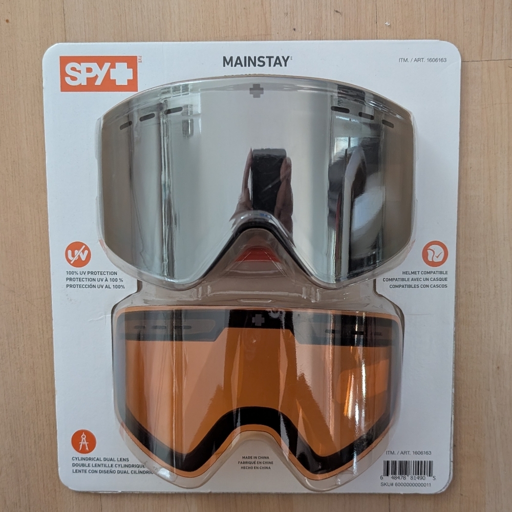 SPY Mainstay Snow Goggles Ski Snowboard